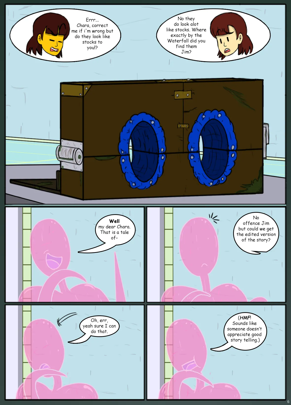 Undertale: Human Laughter page 7 full