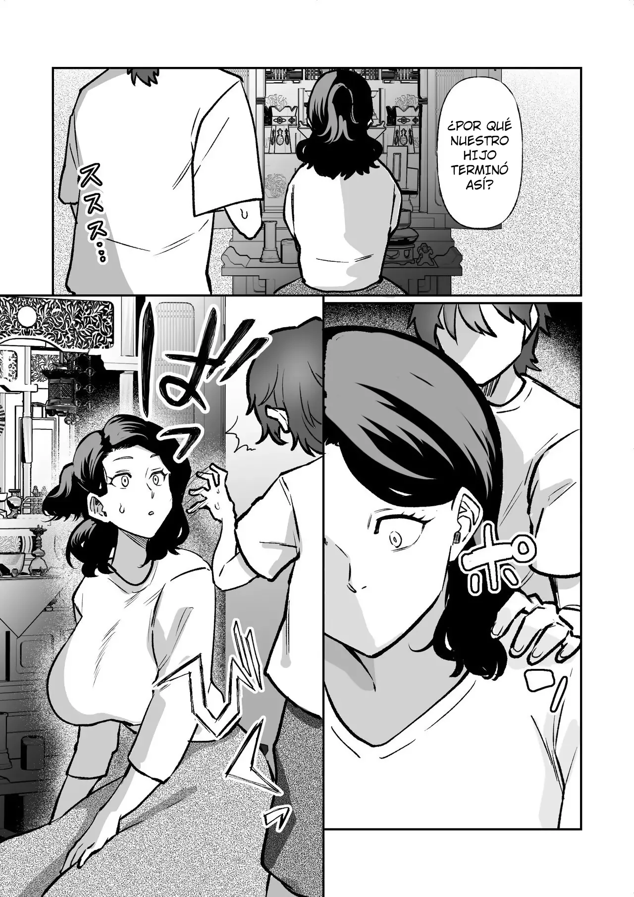 Kioku no Bus-tei de -Musuko to Ochiru Yoru-  | La Noche que me Entregué a mi Hijo en la Parada del Bus page 8 full