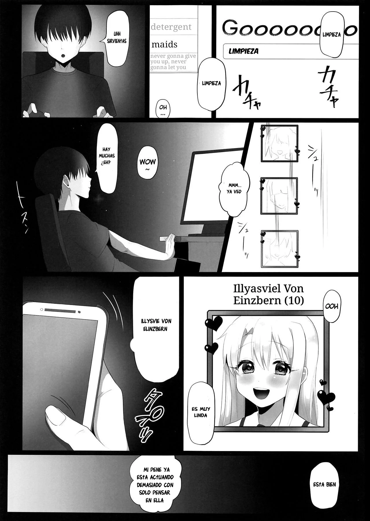 Shucchou Mahou Shoujo Maid | Sirvienta Mágica Illya-chan page 7 full