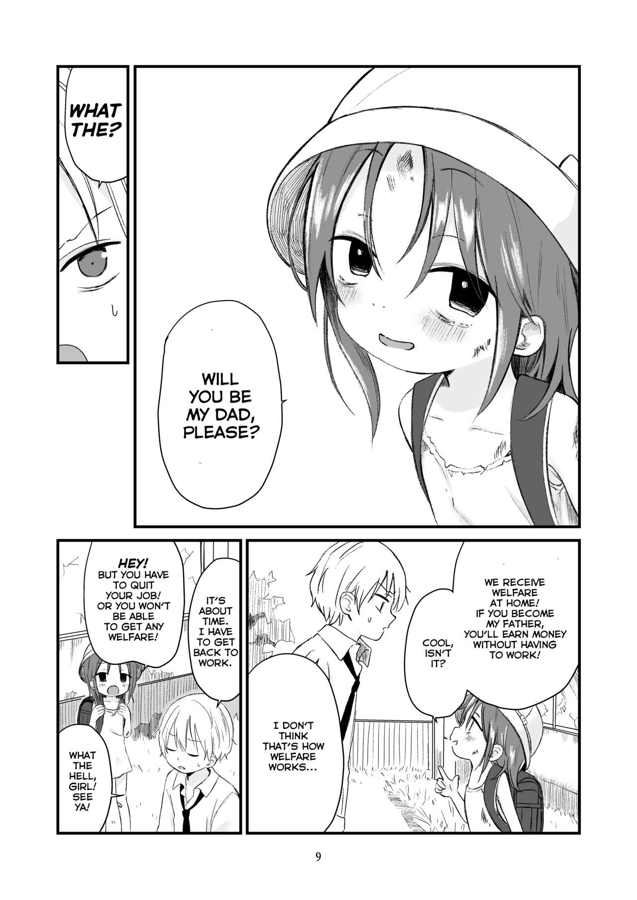 Danchi no Ko | The Little Girl from the Housing Complex page 8 full