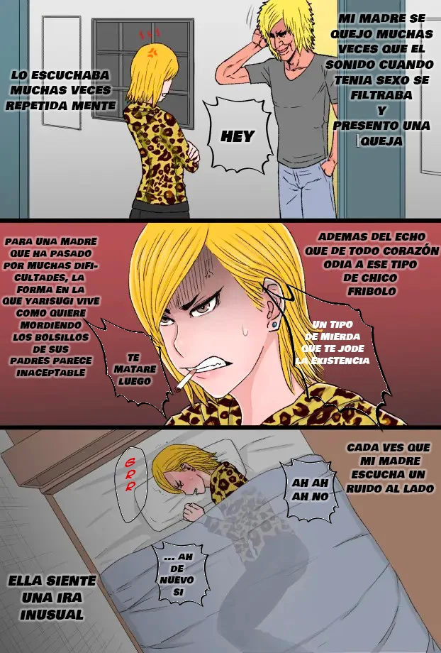 Chou Okkanai Uchi no Yankee Kaa-chan ga Charao no Zurumuke Chinpo ni Kanzen Haiboku shita Hanashi page 6 full