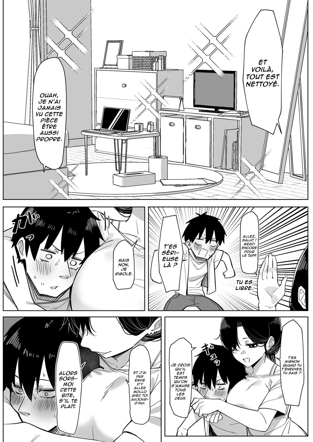 Darashinai tonari no OL | La fille bordélique d'à côté page 4 full