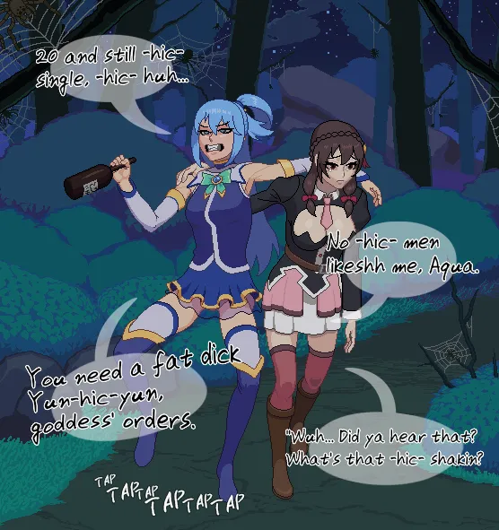Aqua and Yunyun fucked by spiders page 2 full