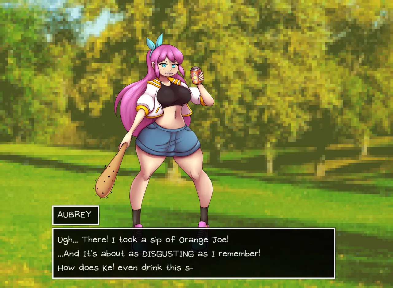 Aubrey tries Orange Joe page 1 full