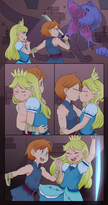 Star vs. the Forces of Evil - Star &amp; Higgs cover