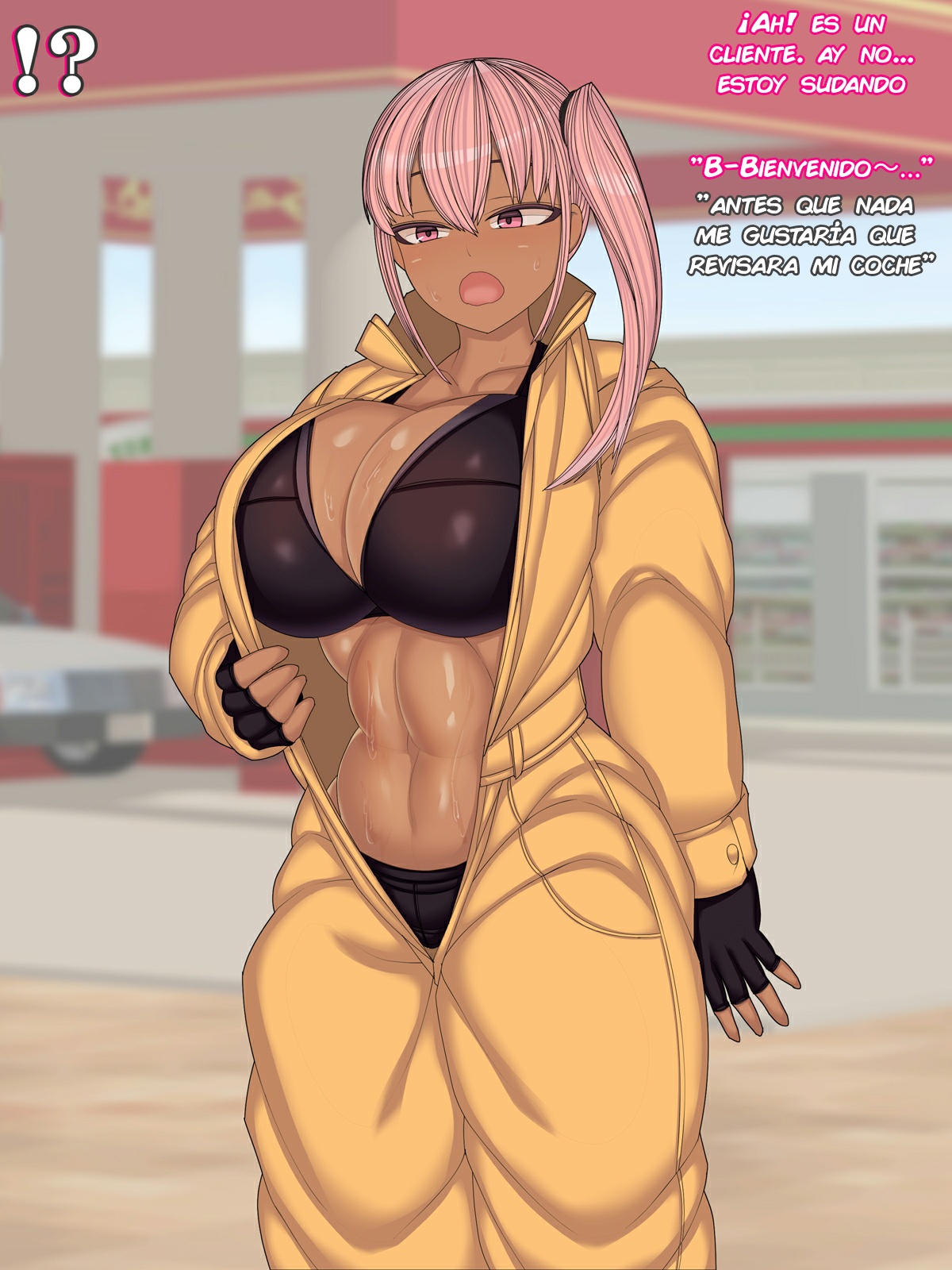 Asekaki de Eroi Nioi no Suru Seibishi-san | Una mecánica sudorosa y de un aroma erótico page 4 full