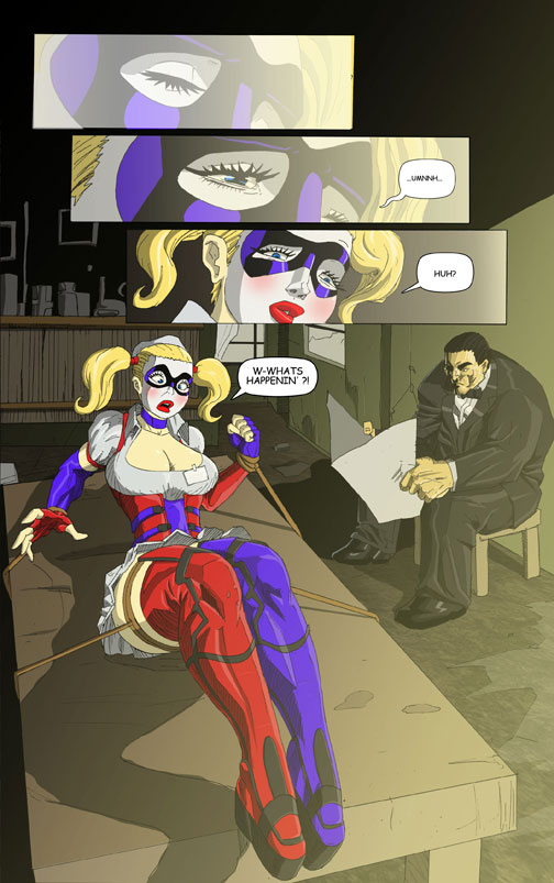 Sektujai - Harley Quinn feet tickle page 1 full