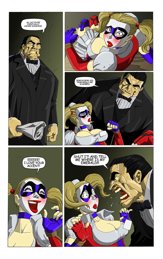 Sektujai - Harley Quinn feet tickle page 2 full