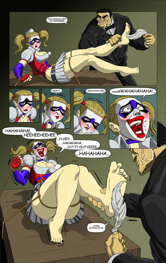 Sektujai - Harley Quinn feet tickle page 4 full