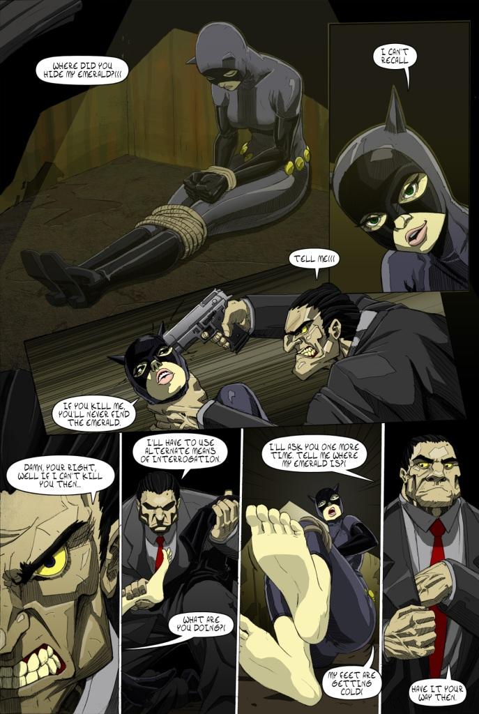 Sektujai - Catwoman feet tickle Sektujai page 1 full