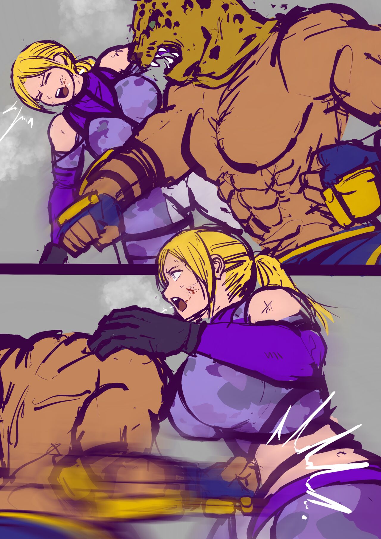 Nina Williams VS. King page 4 full