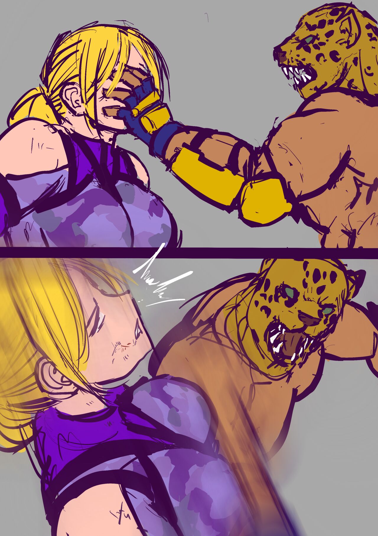 Nina Williams VS. King page 5 full