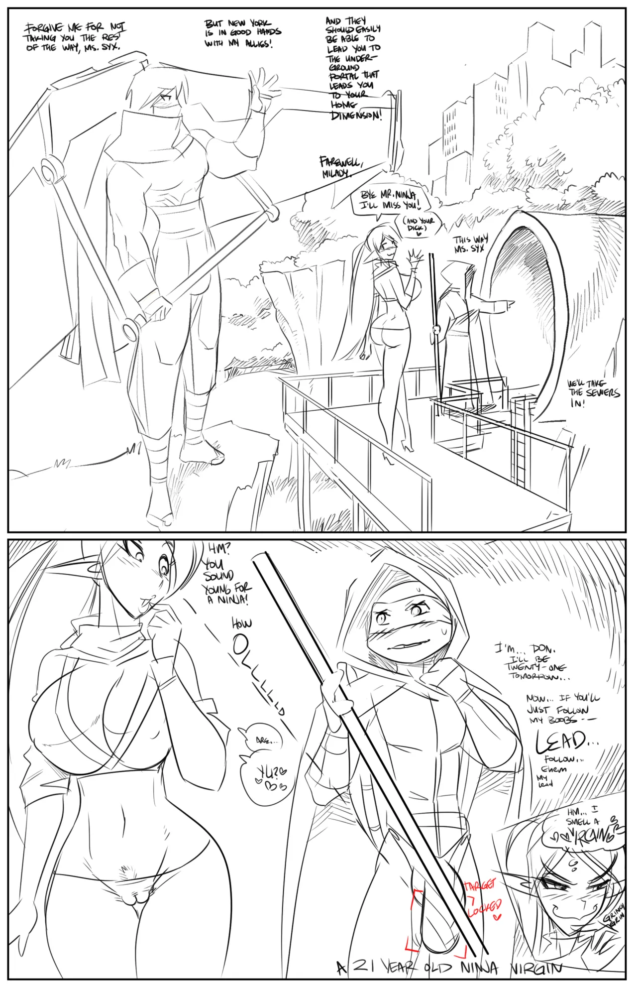 Donny x Syx page 1 full