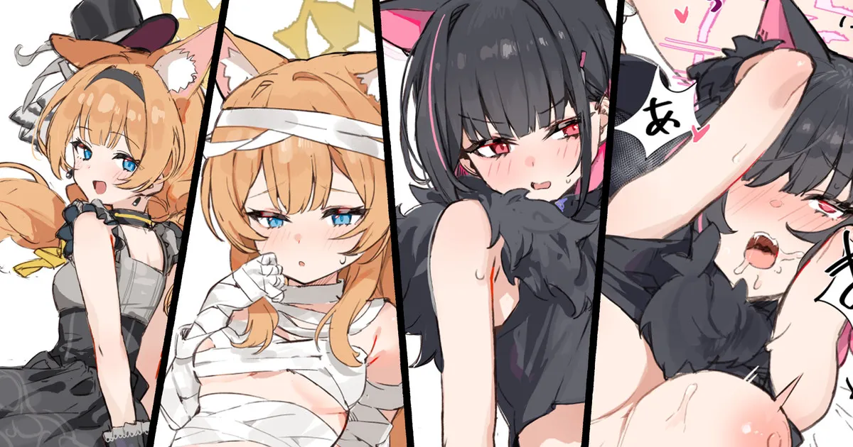 落書き：マリー、カズサ page 1 full