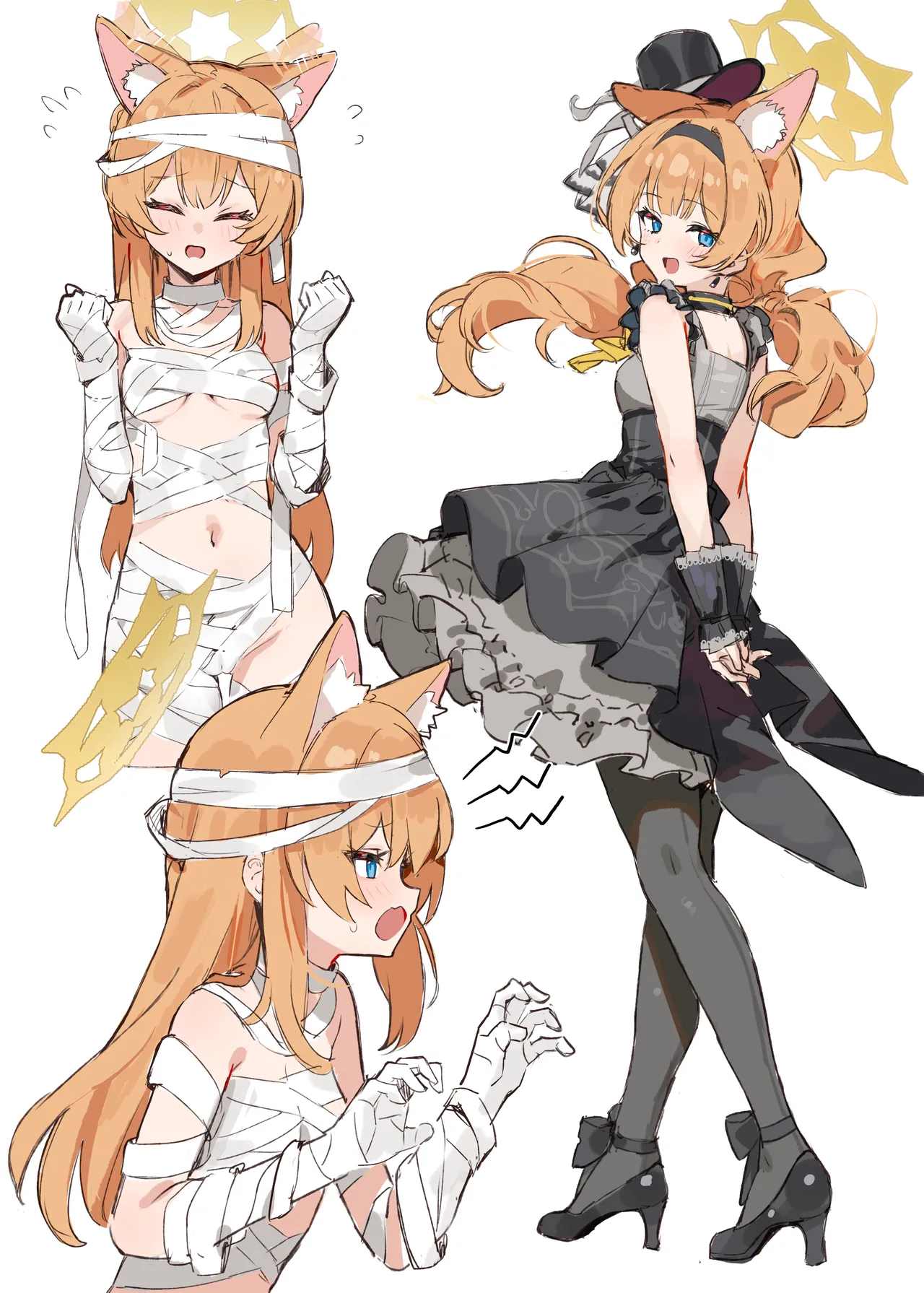 落書き：マリー、カズサ page 2 full