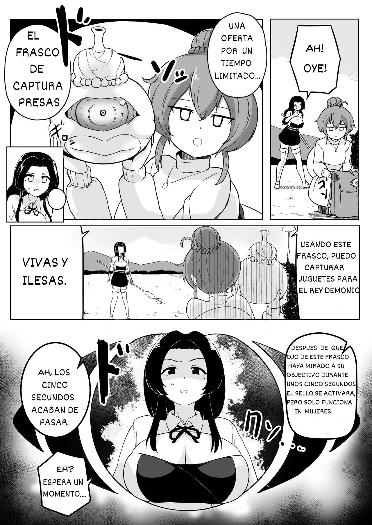 Manga de la serie Ikedori de 4 páginas page 2 full