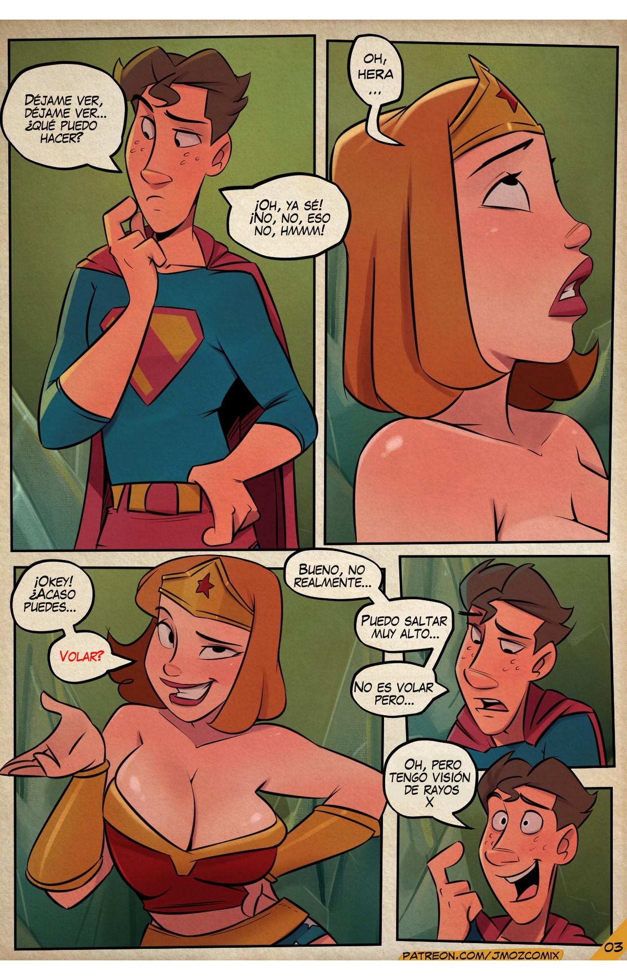 Wondermomma vs Superboy! page 4 full