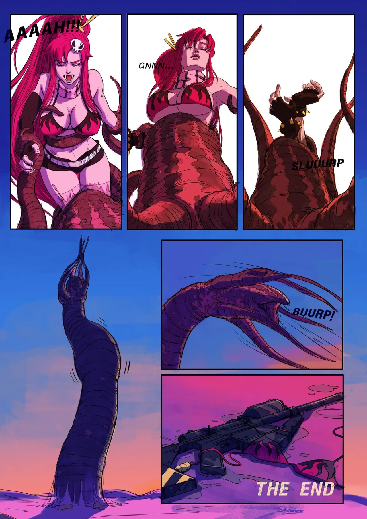 'Sudden Attack!' by MyVoreShort page 4 full