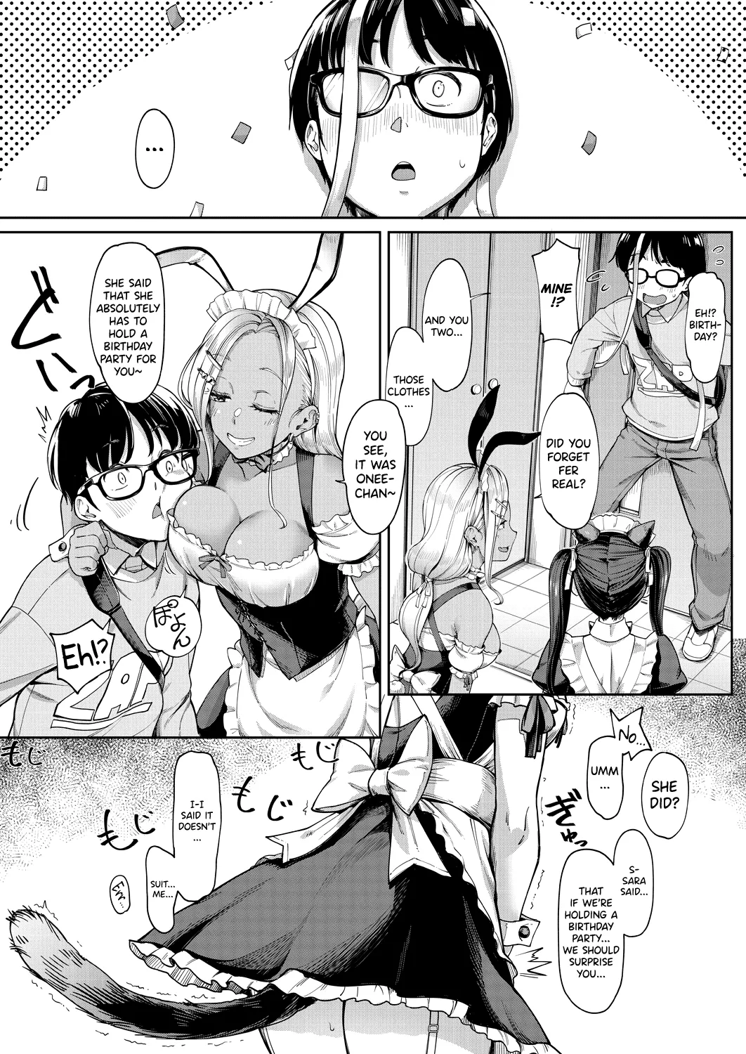 Kanojo no Imouto wa Nikushoku-kei Gal | My Girlfriend's Little Sister is a Carnivorous Gyaru Ch. 3 page 3 full