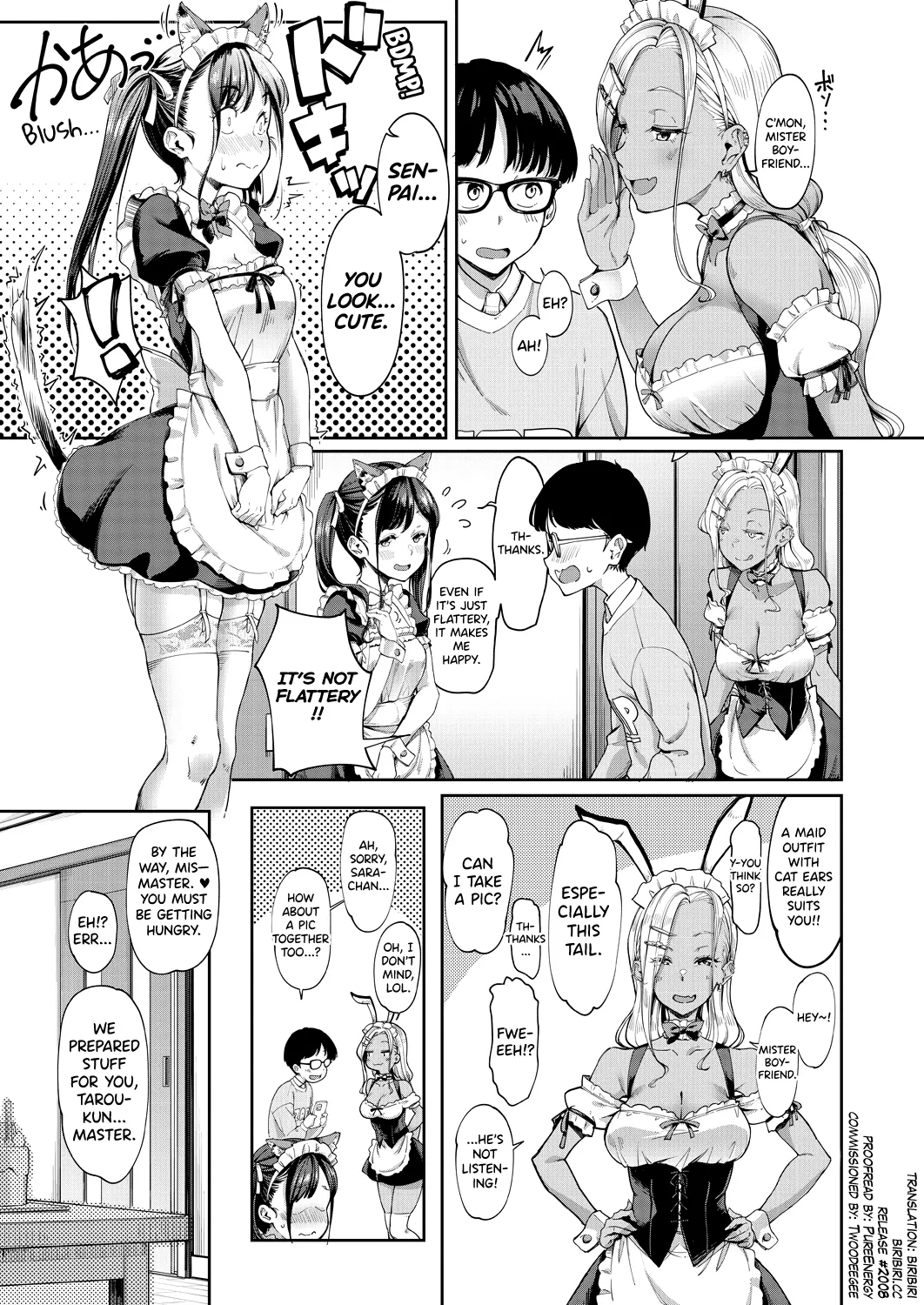 Kanojo no Imouto wa Nikushoku-kei Gal | My Girlfriend's Little Sister is a Carnivorous Gyaru Ch. 3 page 4 full