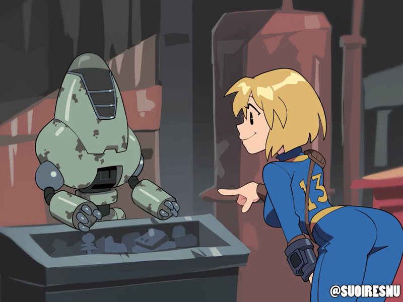 Vault Girl is gonna get that chip by any means... page 5 full
