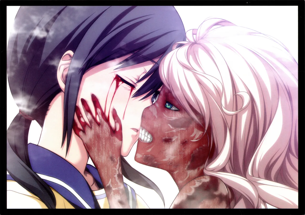 Corpse Party: Blood Drive  Everafter Edition Artbook, Postcards &amp; CG page 5 full