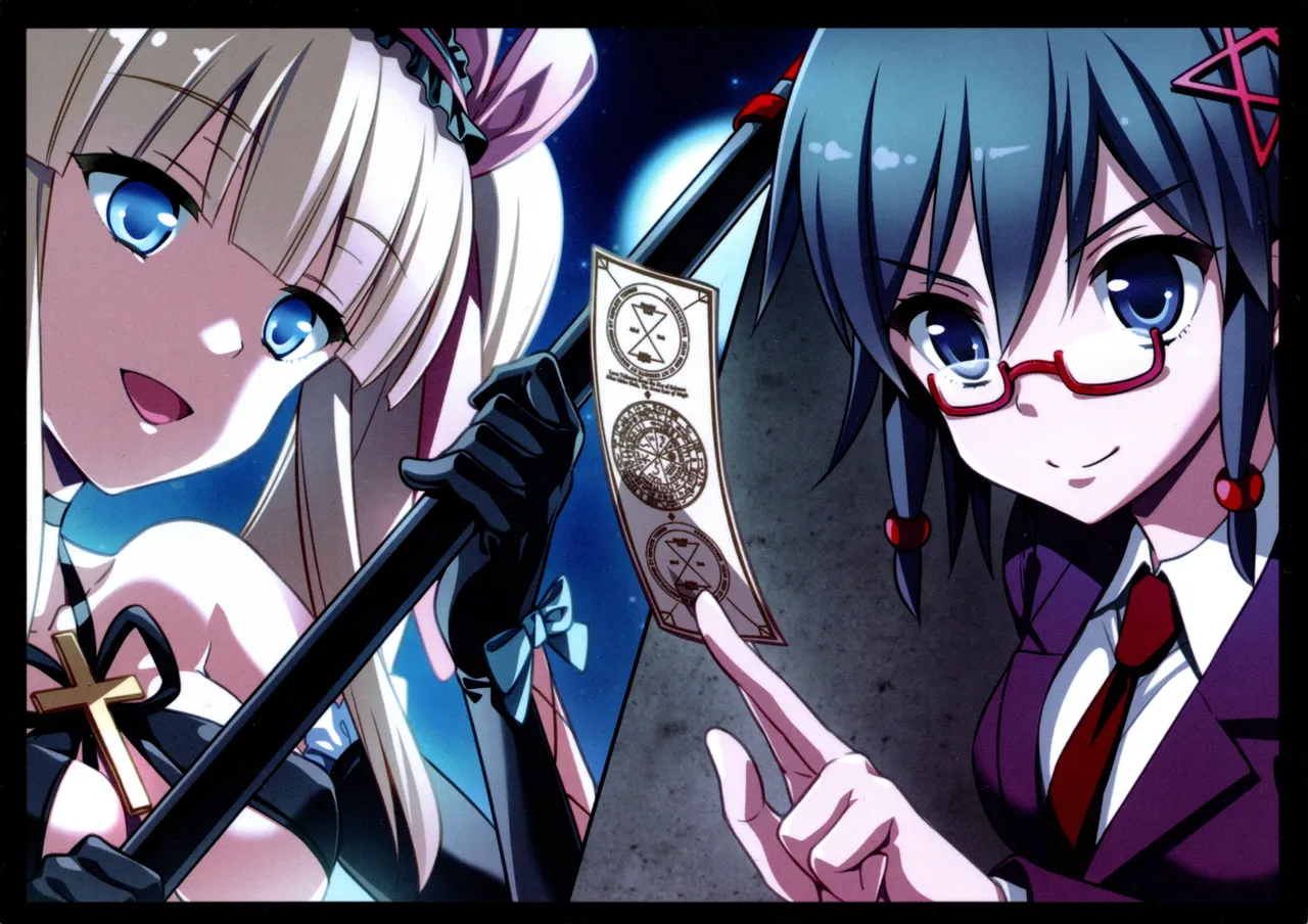 Corpse Party: Blood Drive  Everafter Edition Artbook, Postcards &amp; CG page 7 full