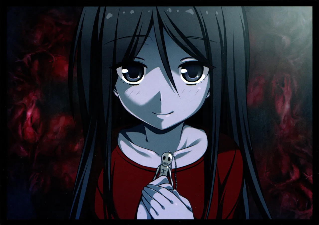 Corpse Party: Blood Drive  Everafter Edition Artbook, Postcards &amp; CG page 9 full