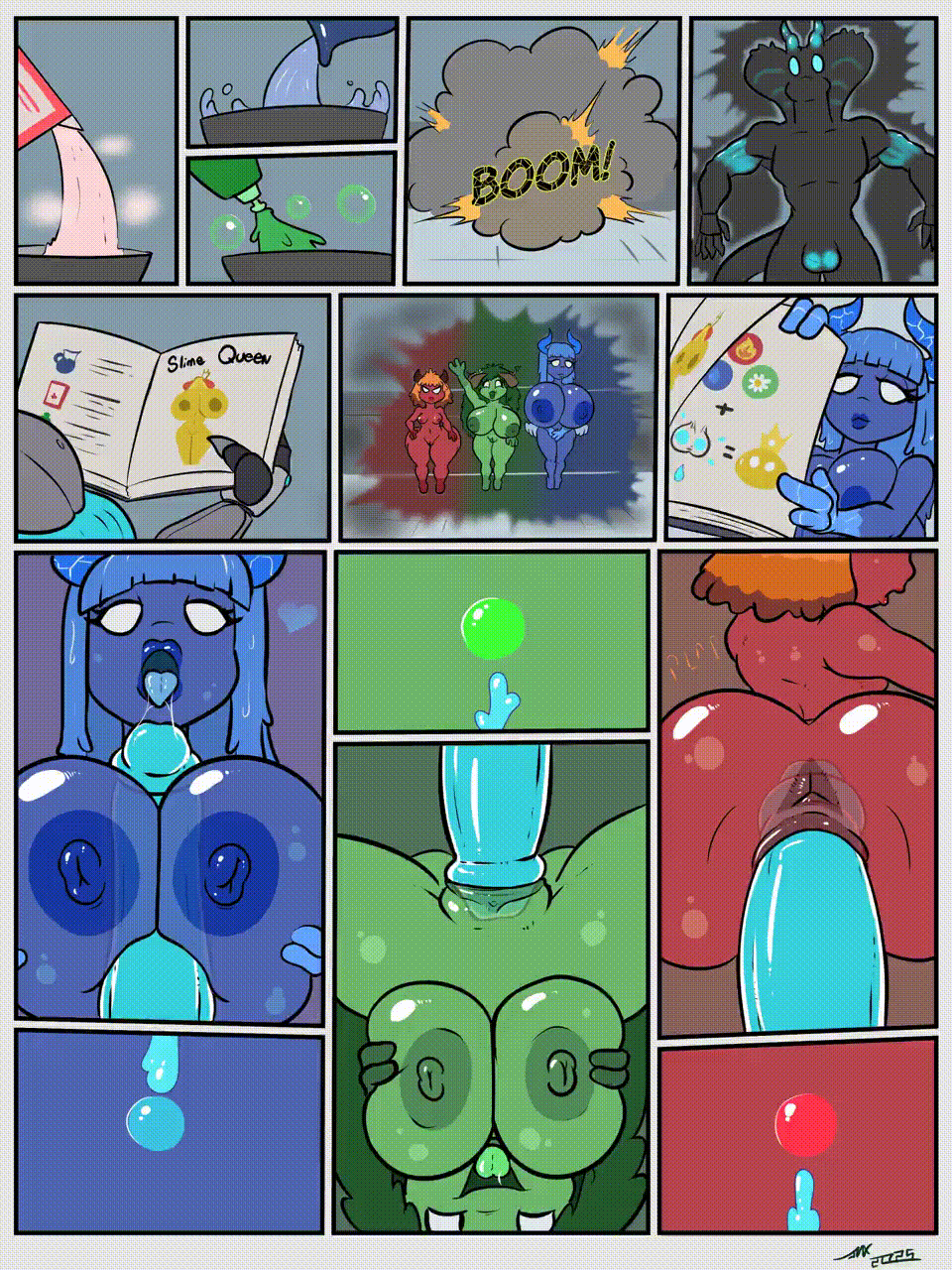 Slime Trio &amp; Honey Queen Slime page 5 full