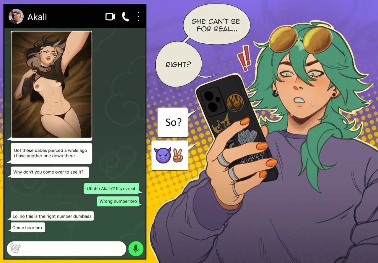 Ezreal x K/DA page 10 full