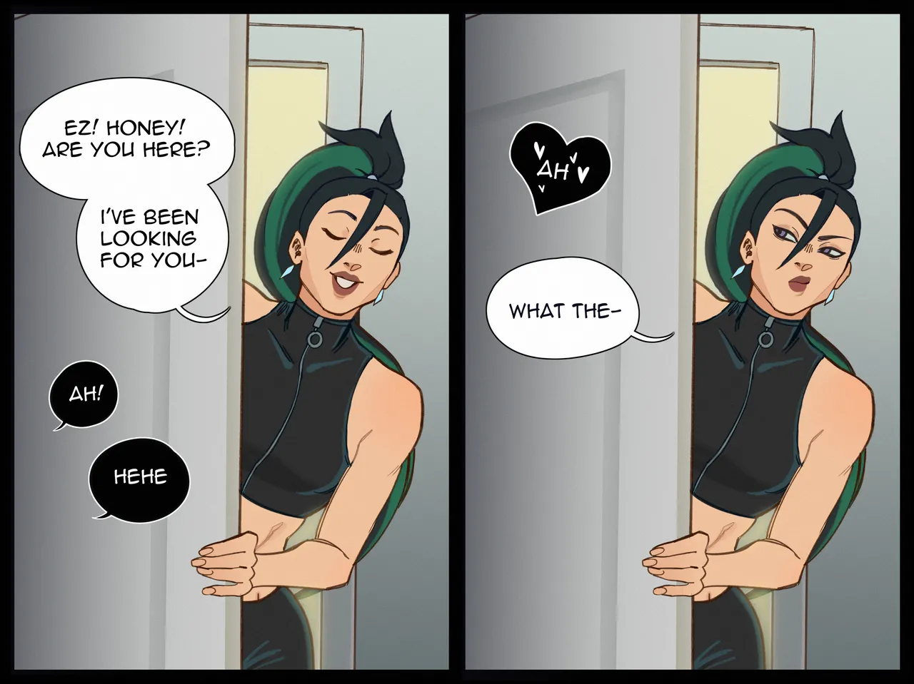 Ezreal x K/DA page 7 full