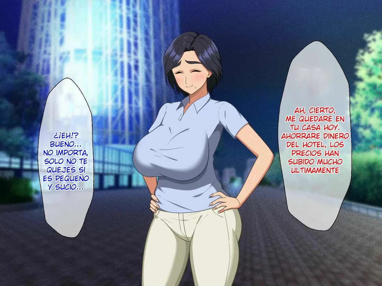 Kimo-tama Kaa-chan ga Mother Complex Musuko no Ikioi ni Makete Oyome-san ni Nacchau Hanashi | Una historia sobre una madre decidida que sucumbe al poder de su hijo y se convierte en su esposa page 8 full