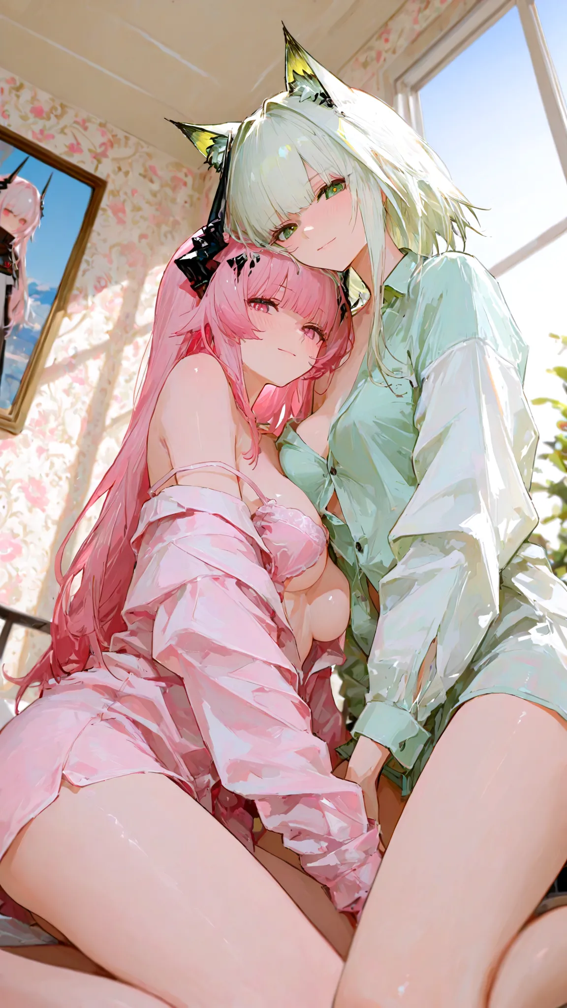 【Pixiv】醒了？先别起来，给你新年礼物~♥ page 7 full