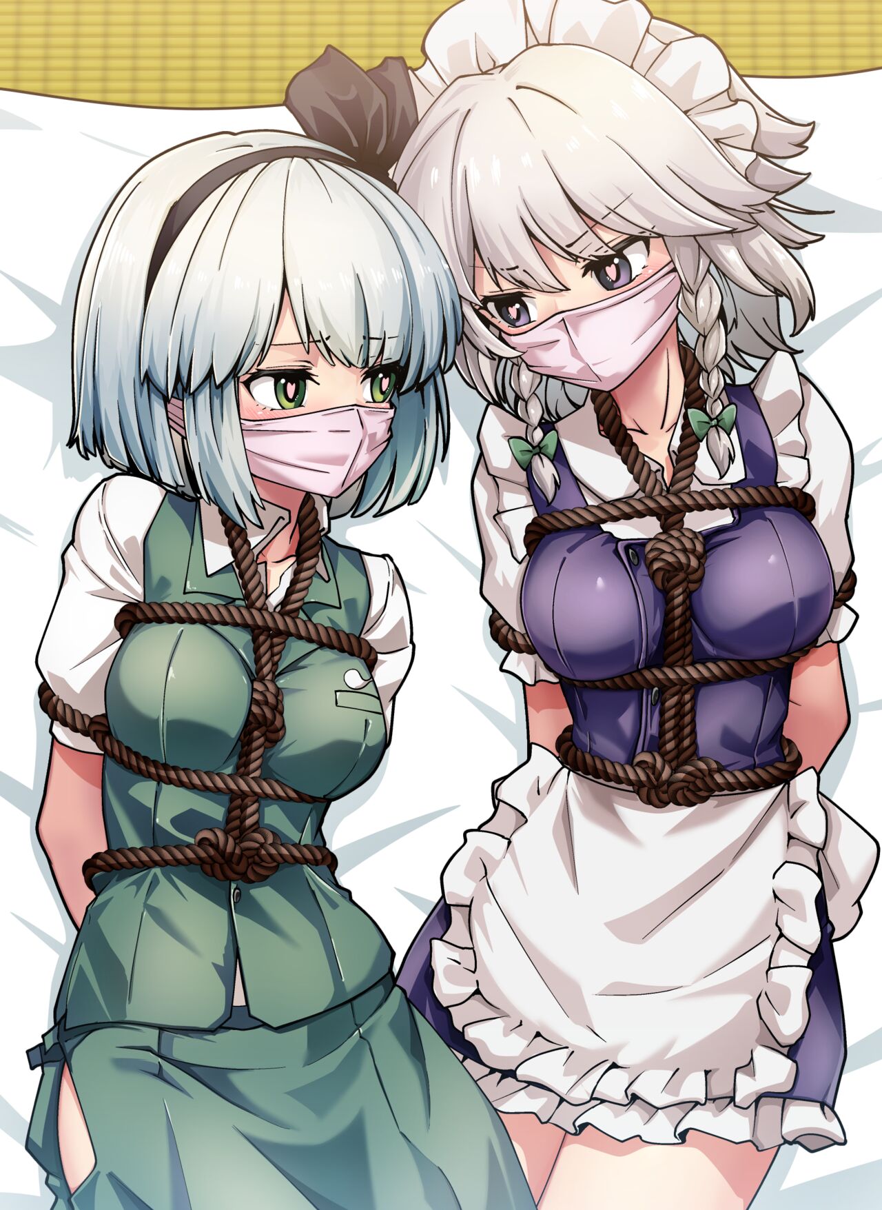 Mokou to Keine / Youmu to Sakuya / Reimu to Marisa page 2 full