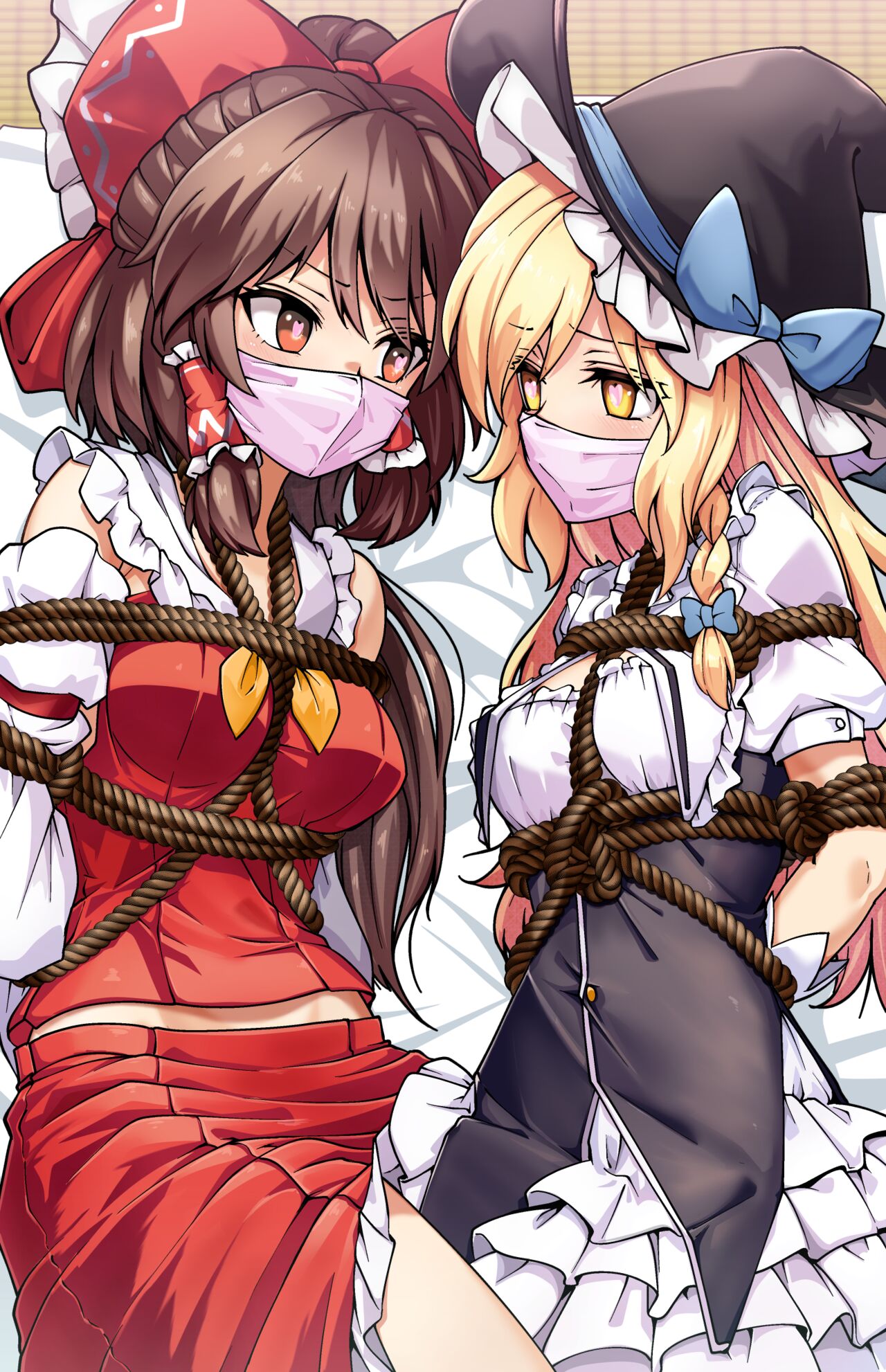 Mokou to Keine / Youmu to Sakuya / Reimu to Marisa page 3 full
