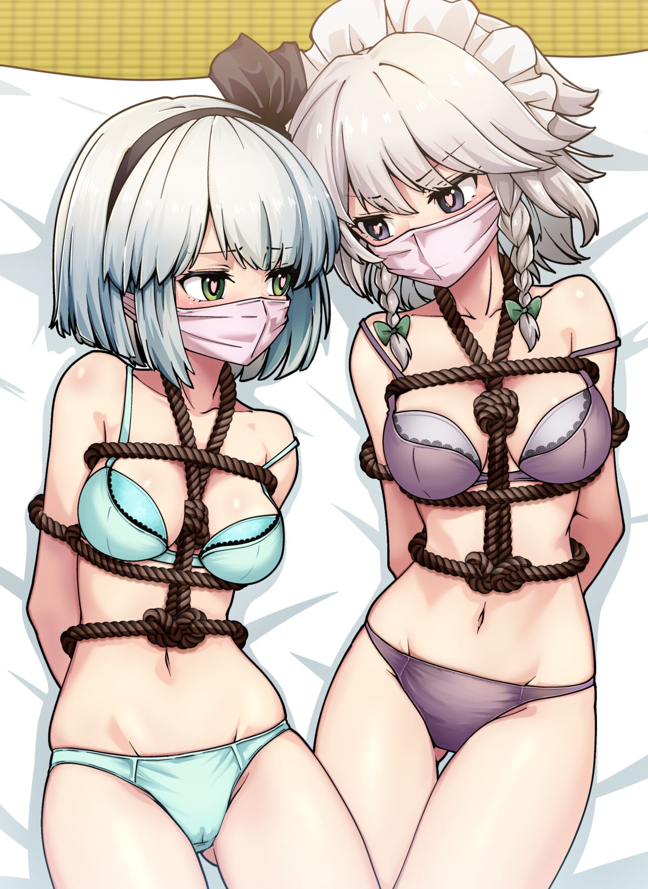 Mokou to Keine / Youmu to Sakuya / Reimu to Marisa page 5 full