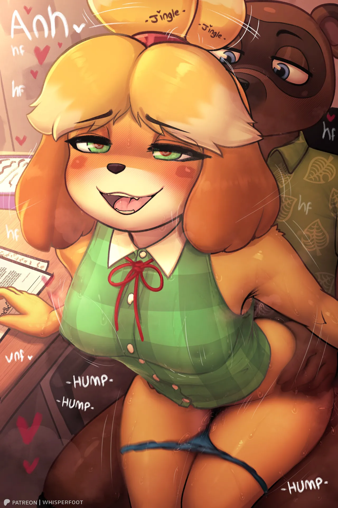 Whisperfoot -  IsaSex with Nookie Pg2🐶🌭💦 page 3 full