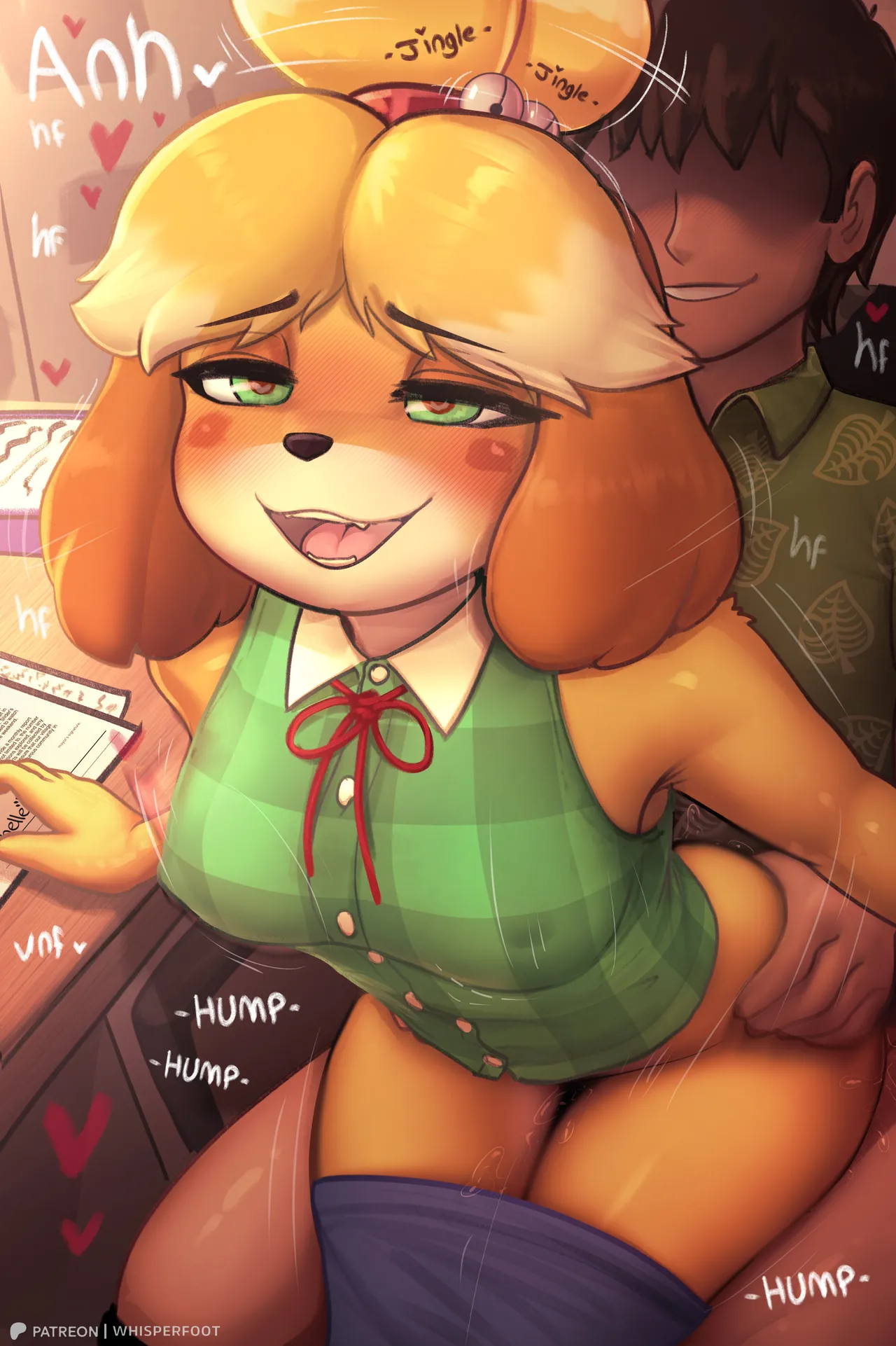 Whisperfoot -  IsaSex with Nookie Pg2🐶🌭💦 page 8 full