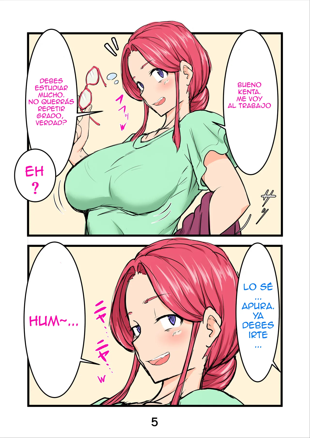 Haramaseta Bunny Girl wa, Boku no Kaa-chan!？| ¿¡La Conejita a la que Embaracé era Mi Madre!？ page 9 full
