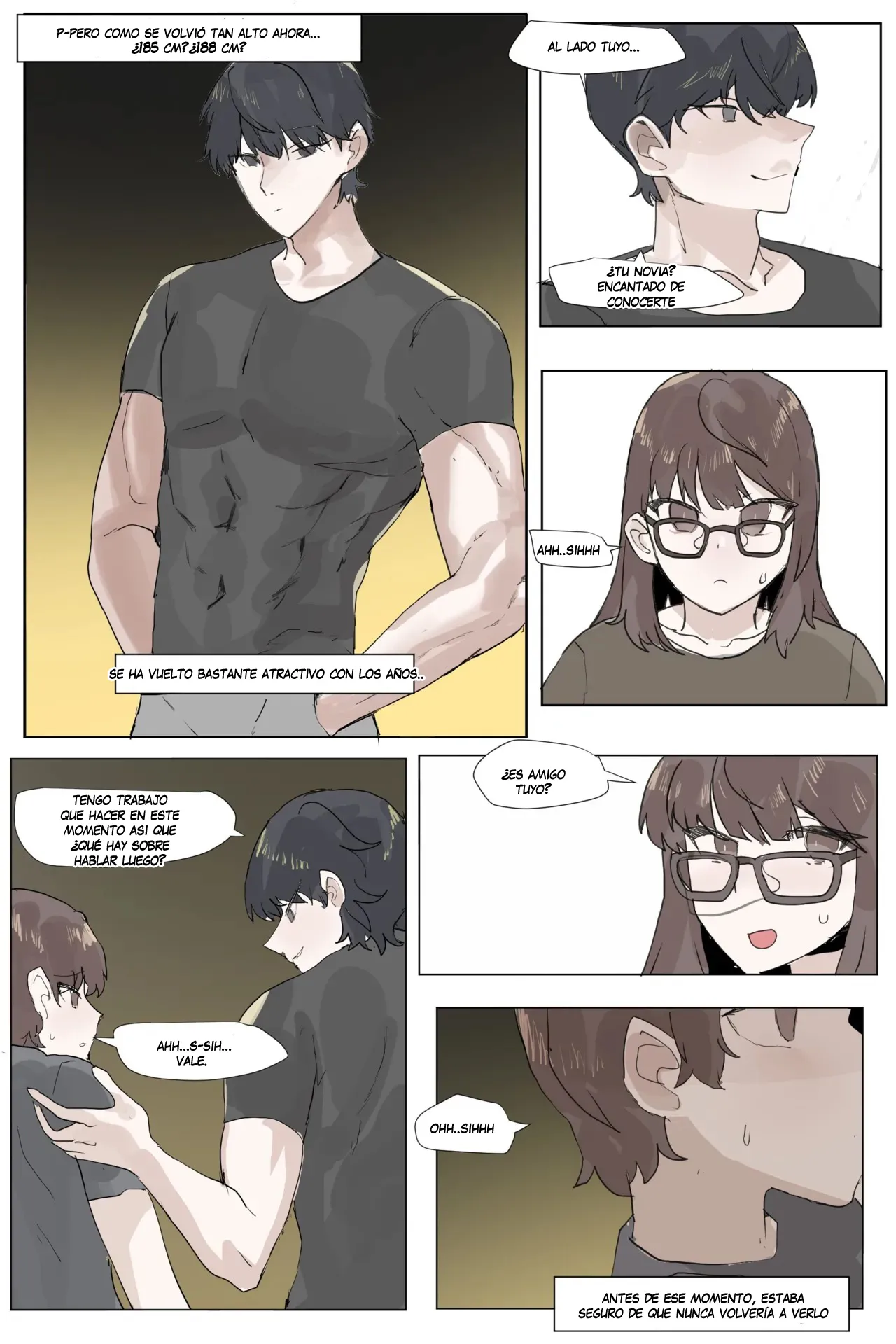 Sokkubchinguleul NTR Danghaneun Manhwa | Un Manhwa Donde Mi Amiga De La Infancia Me Hace NTR page 8 full