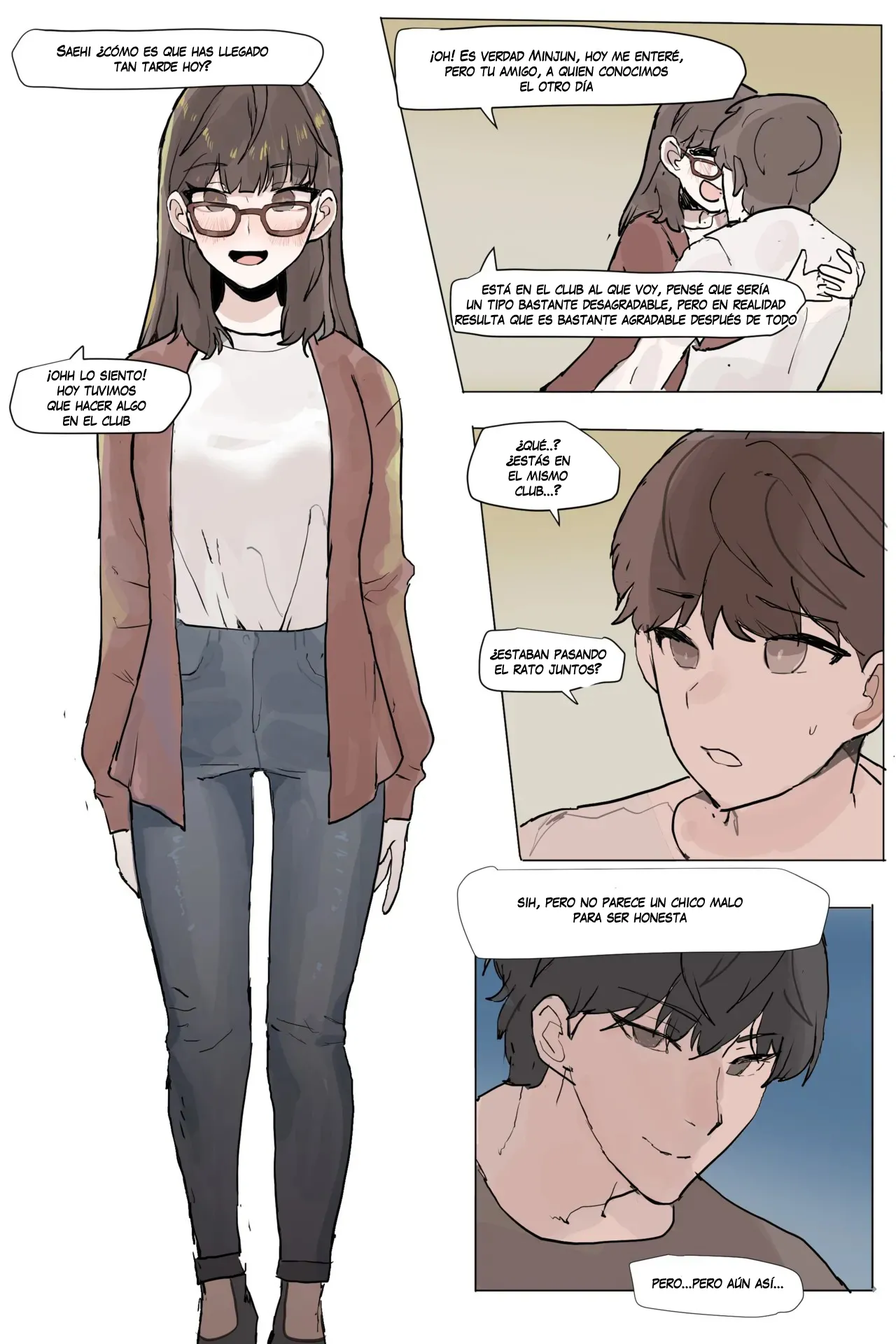 Sokkubchinguleul NTR Danghaneun Manhwa | Un Manhwa Donde Mi Amiga De La Infancia Me Hace NTR page 9 full