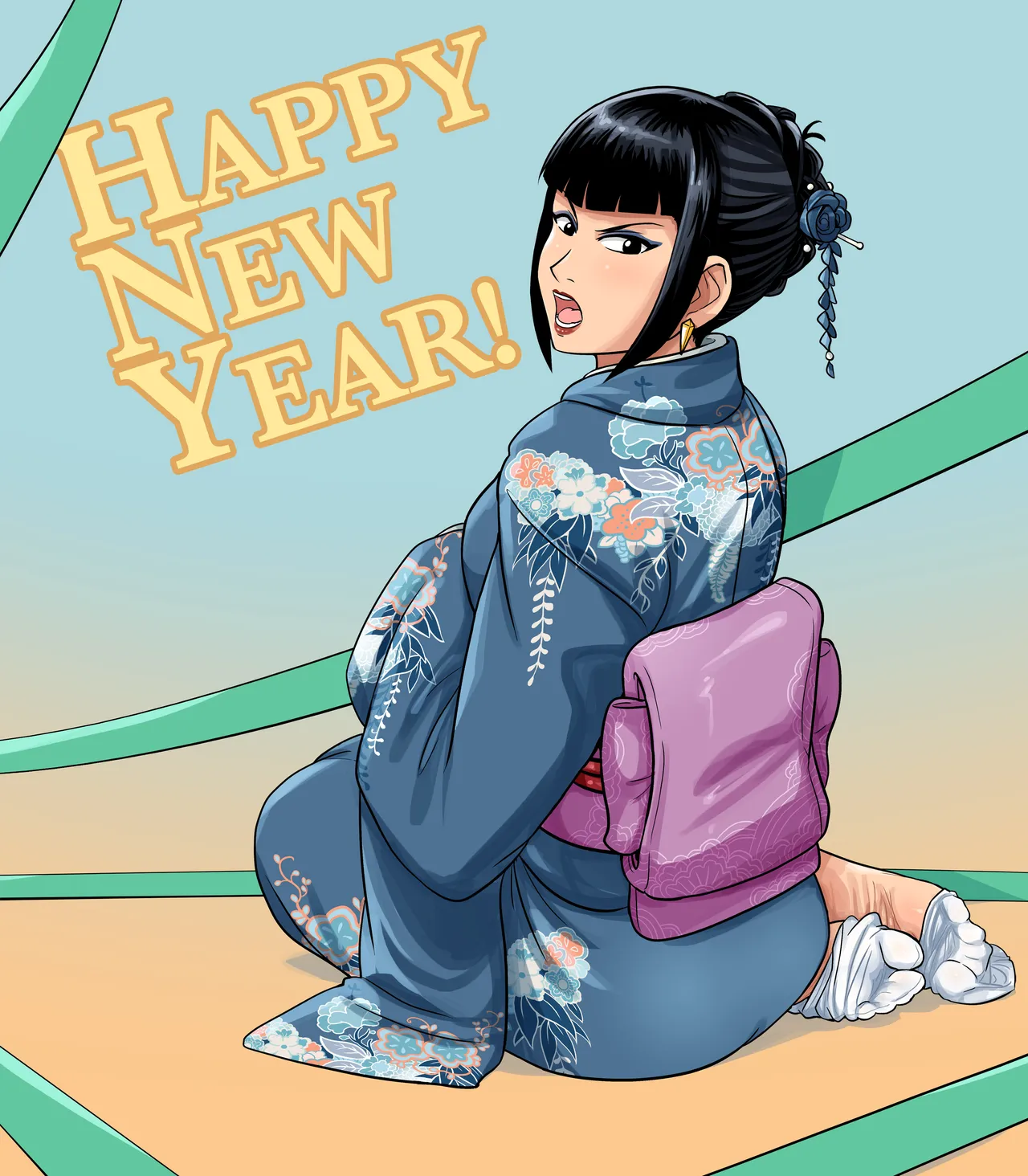 Lostonezero Aja New Year set page 2 full