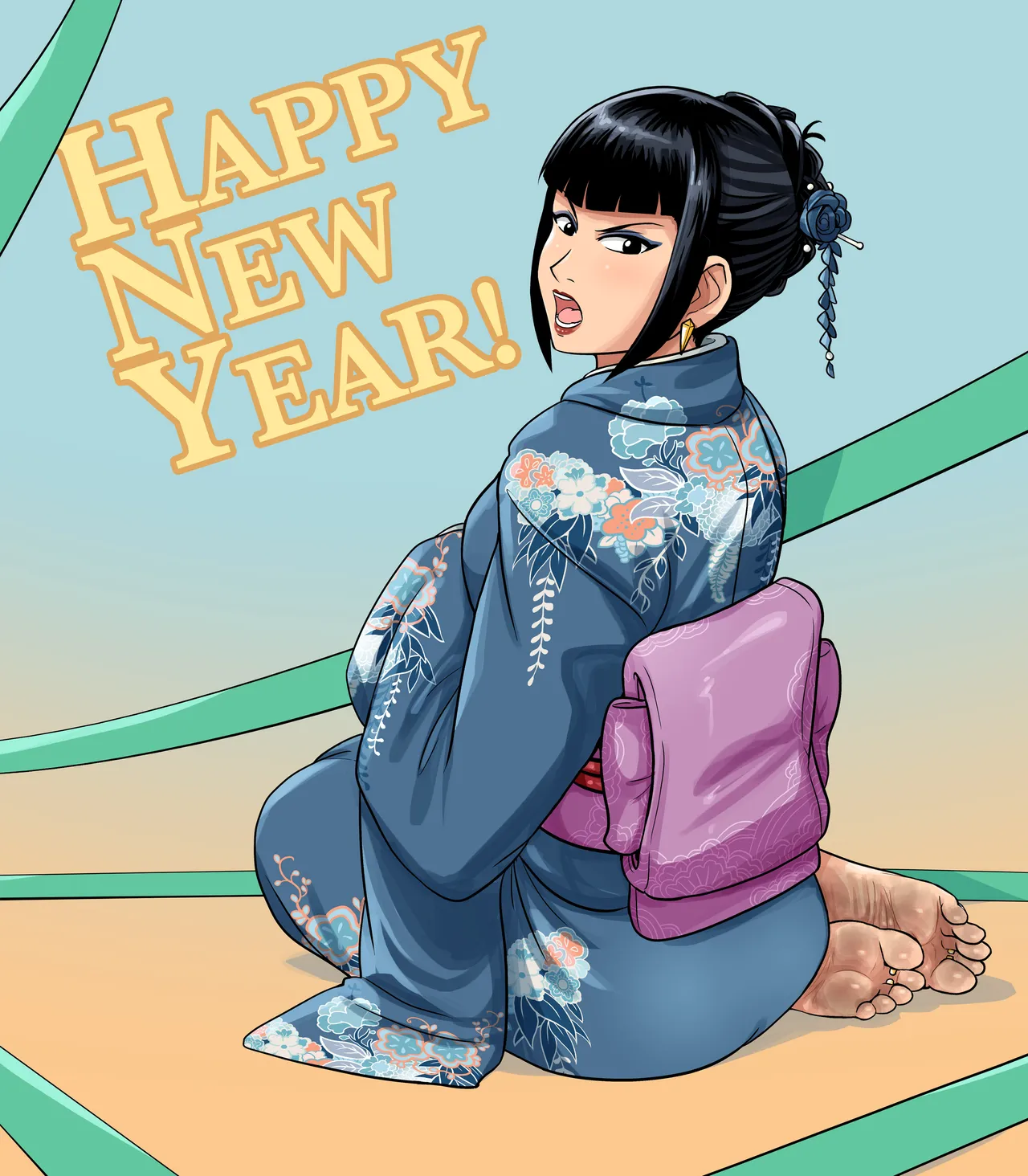 Lostonezero Aja New Year set page 3 full