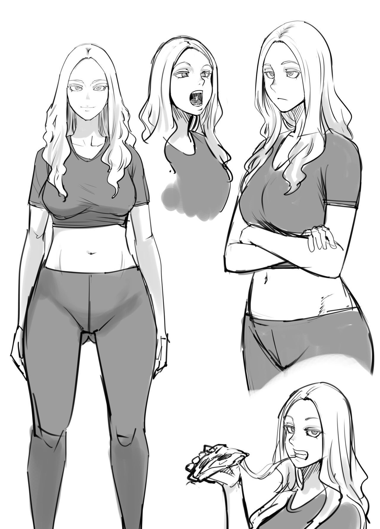 Vore And Scat Themed Short Sketch Manga page 4 full