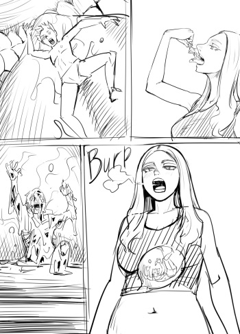 Vore And Scat Themed Short Sketch Manga cover