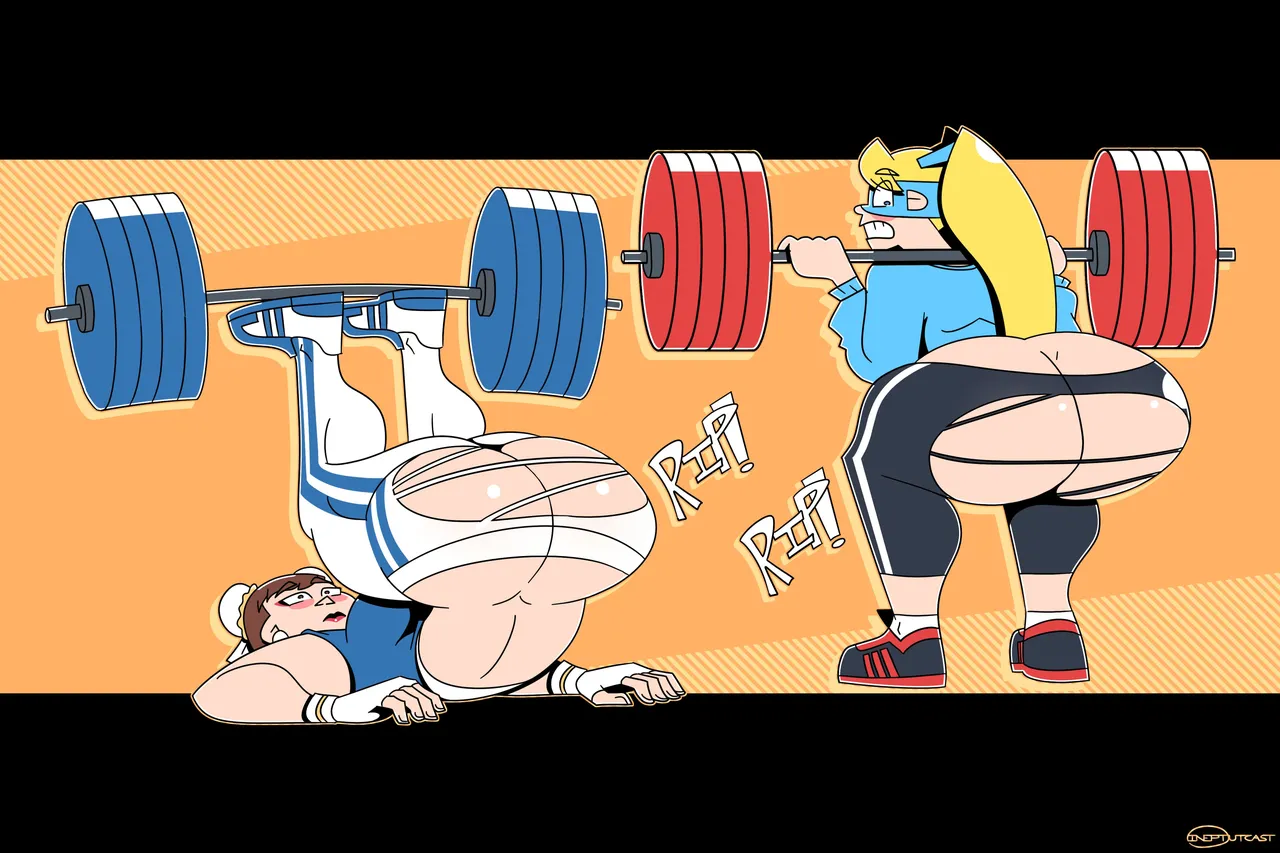 Streef Fighter Girls page 6 full