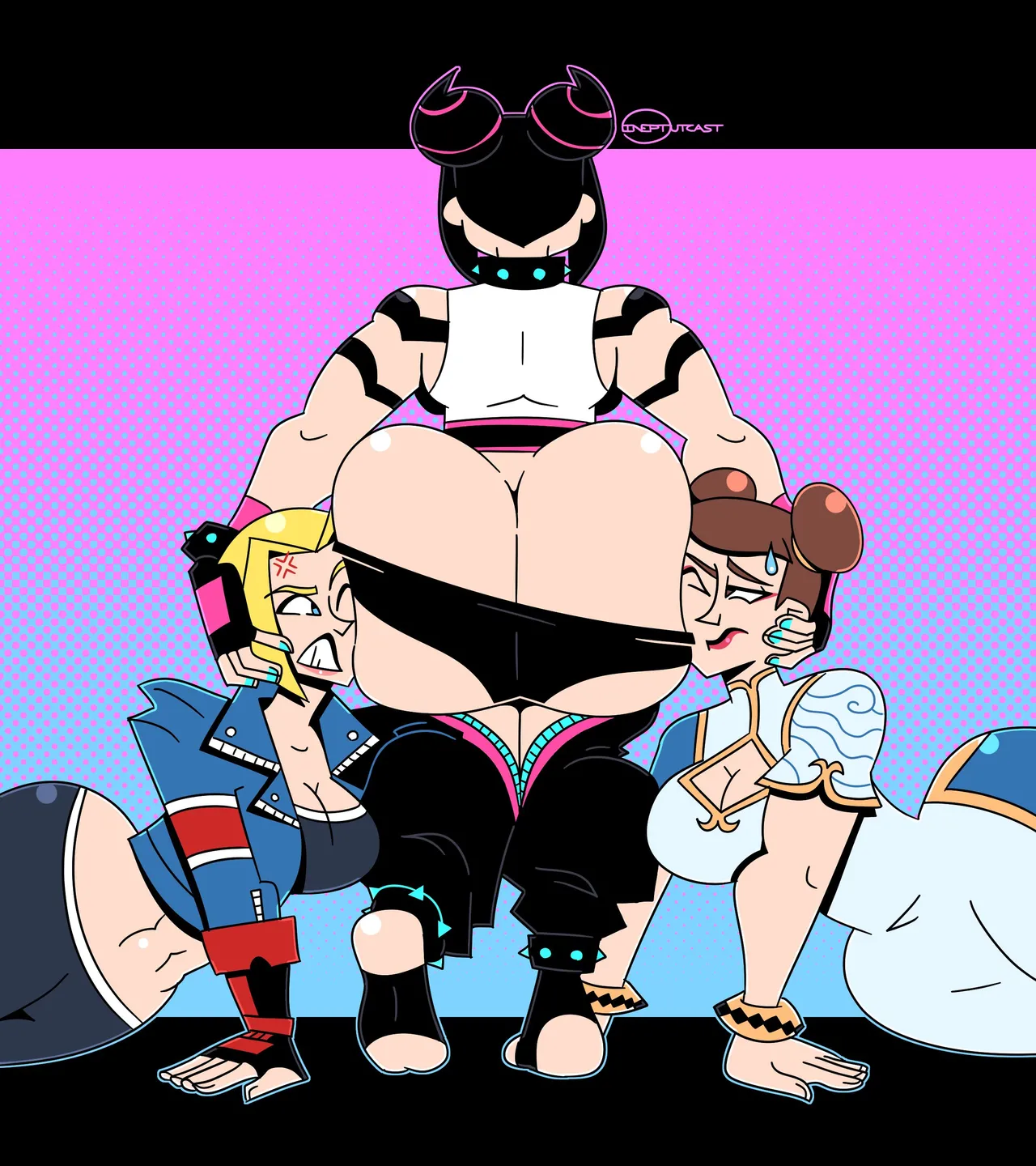 Streef Fighter Girls page 9 full