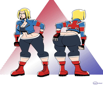 Streef Fighter Girls cover