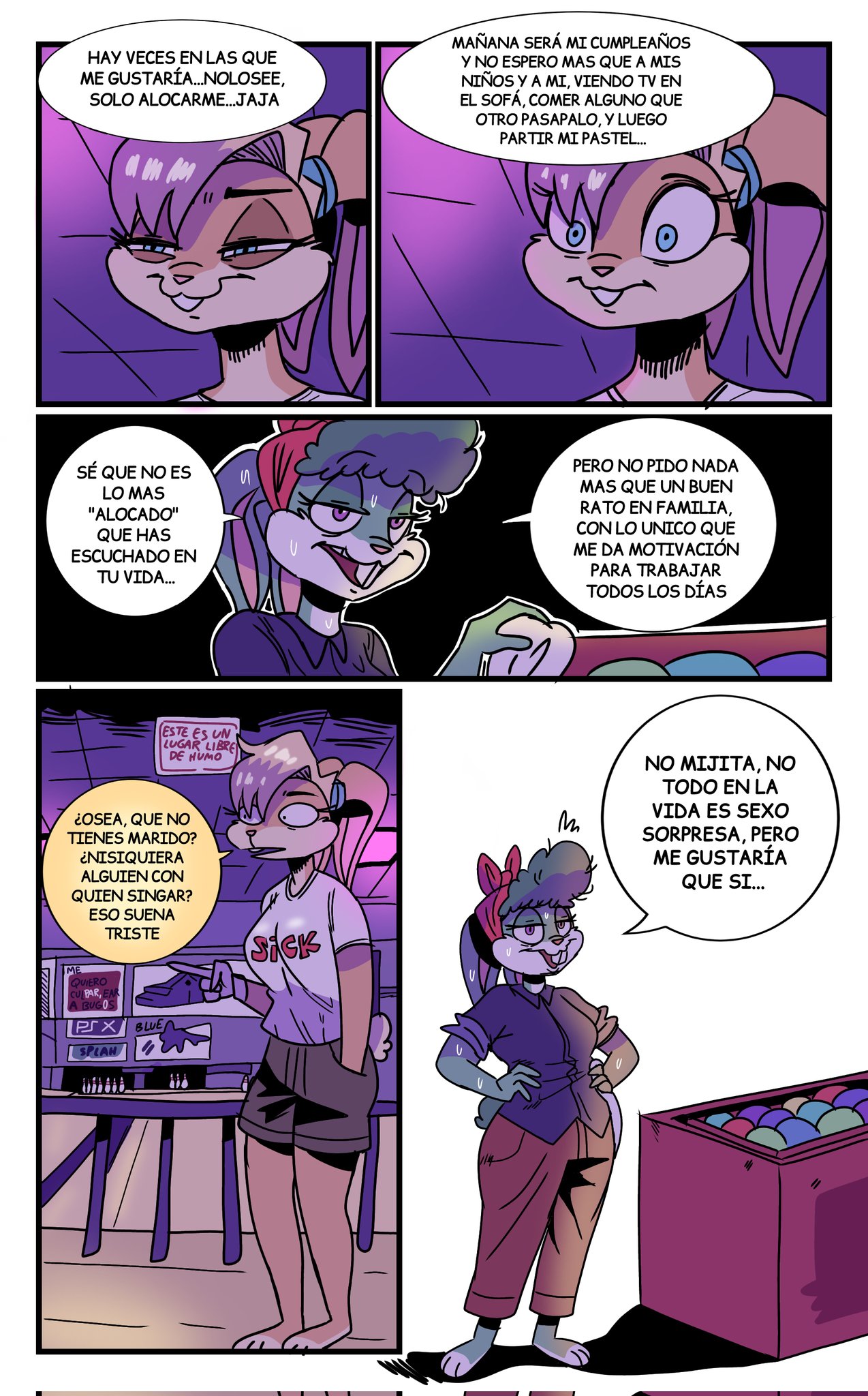 BSHARA Bunny y Sus Deseos - Spanish page 3 full