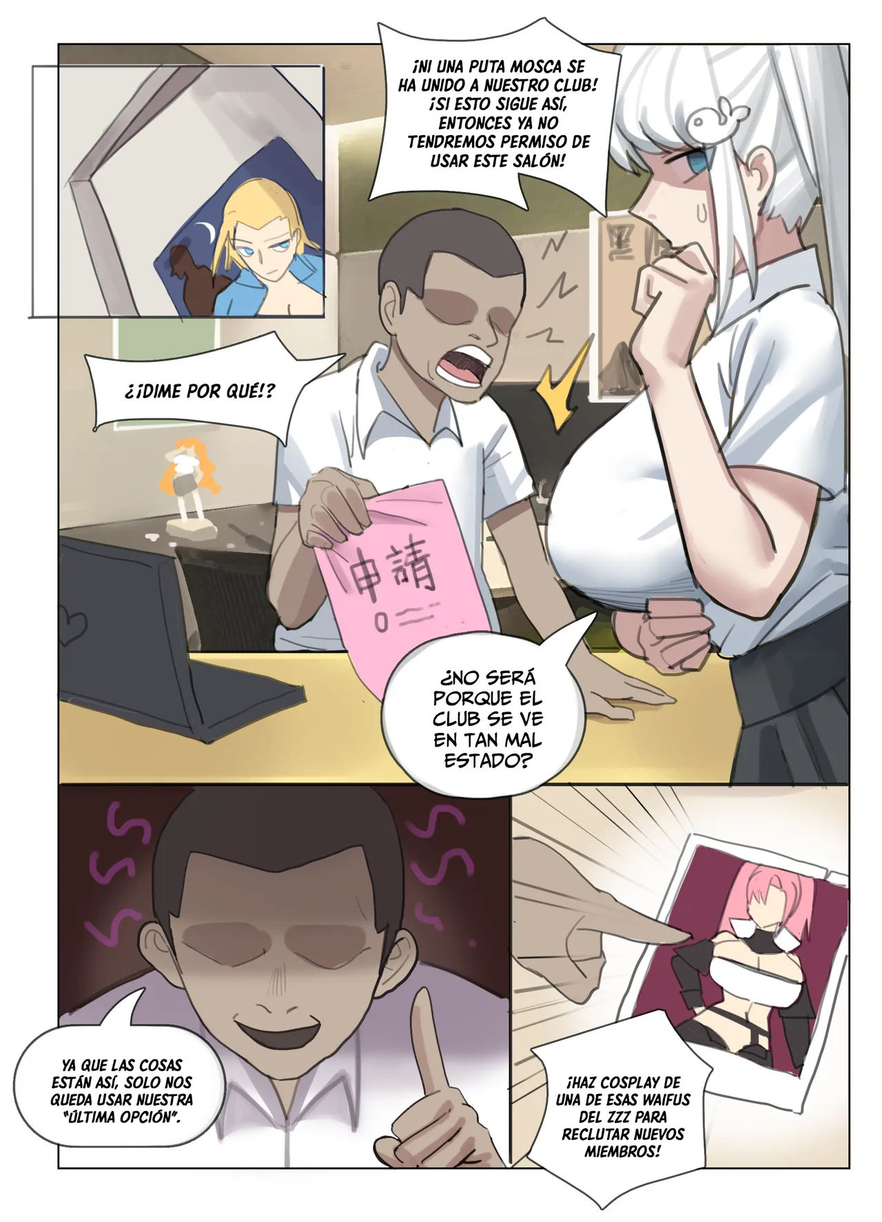 Izanami gets infinitely raped by the club president page 2 full